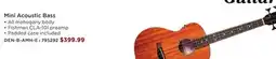 Long & McQuade DENVER GUITARS MINI ACOUSTIC BASS offer