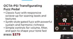Long & McQuade KEELEY OCTA-PSI TRANSFIGURATING FUZZ PEDAL offer