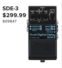 Long & McQuade BOSS SDE-3 offer