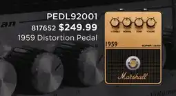 Long & McQuade MARSHALL 1959 DISTORTION PEDAL offer