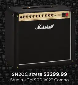 Long & McQuade MARSHALL Studio JCM 900 1x12'' Combo offer