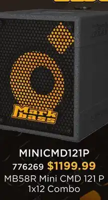 Long & McQuade MARK BASS 1x12 COMBO offer