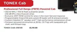 Long & McQuade IK MULTIMEDIA PROFESSIONAL FULL RANGE (FRFR) POWERED CAB offer