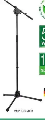 Long & McQuade KÖNIG & MEYER 21010-BLACK MICROPHONE STAND offer