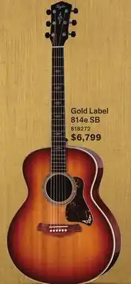 Long & McQuade GOLD LABEL 814E SB offer