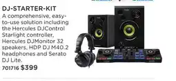 Long & McQuade HERCULES DJ-STARTER-KIT offer