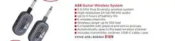 Long & McQuade A58 GUITAR WIRELESS SYSTEM offer