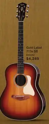 Long & McQuade GOLD LABEL 717e SB offer