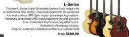 Long & McQuade YAMAHA L-SERIES GUITAR offer