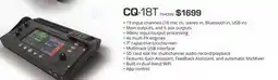 Long & McQuade CQ-18T SERIES offer