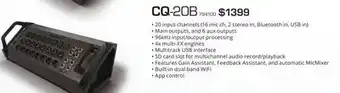 Long & McQuade ALLEN & HEATH CQ-20B offer
