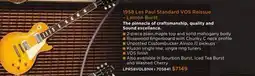 Long & McQuade 1958 LES PAUL STANDARD VOS REISSUE β LEMON BURST GUITAR offer