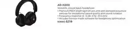 Long & McQuade ADAM AUDIO AD-H200 VERSATILE CLOSED-BACK HEADPHONE offer