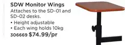 Long & McQuade YORKVILLE SDW MONITOR WINGS offer