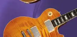 Long & McQuade KIRK HAMMETT GREENY LES PAUL STANDARD – GREENY BURST offer