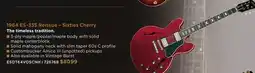 Long & McQuade GIBSON 1964 ES-335 REISSUE – SIXTIES CHERRY THE TIMELESS TRADITION offer