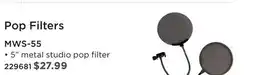 Long & McQuade POP FILTERS MWS-55 offer