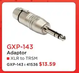 Long & McQuade HOSA GXP-143 ADAPTOR offer