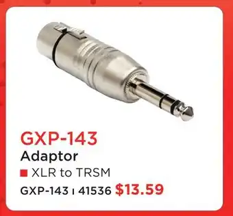 Long & McQuade HOSA GXP-143 ADAPTOR offer