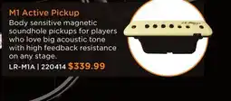 Long & McQuade L. R. BOGGO M1 ACTIVE PICKUP offer