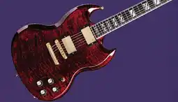 Long & McQuade GIBSON SG SUPREME β WINE RED GUITAR offer