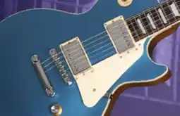 Long & McQuade GIBSON LES PAUL STANDARD 60S PLAIN TOP – PELHAM BLUE offer