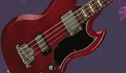Long & McQuade GIBSON SG STANDARD BASS – HERITAGE CHERRY offer