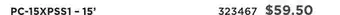 Long & McQuade 15' QUAD-CORE PVC JACKET PREMIUM TRS-XLRF offer