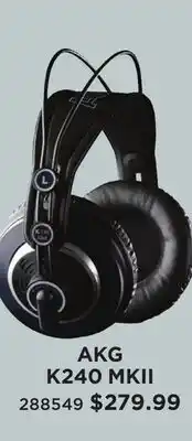 Long & McQuade AKG K240 MKII OPEN BACK HEADPHONES offer