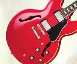 Long & McQuade EPIPHONE 1962 ES-335 REISSUE – SIXTIES CHERRY offer