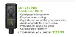 Long & McQuade LEWITT LCT 240 PRO CONDENSER, BLACK offer