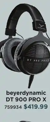 Long & McQuade BEYERDYNAMIC DT 900 PRO X offer