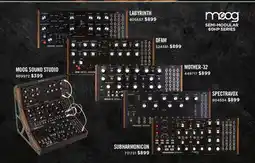 Long & McQuade MOOG SEMI-MODULAR 60HP SERIES offer