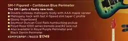 Long & McQuade KRAMER SM-1 FIGURED – CARIBBEAN BLUE PERIMETER offer