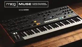 Long & McQuade MUSE 8-VOICE POLYPHONIC ANALOG SYNTHESIZER offer