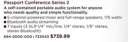 Long & McQuade FENDER PASSPORT CONFERENCE SERIES 2 offer