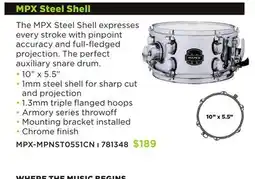 Long & McQuade MPX MPX Maple/Poplar Hybrid offer