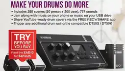 Long & McQuade EAD10 MAKE YOUR DRUMS DO MORE offer