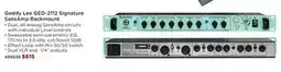 Long & McQuade GEDDY LEE GED-2112 SIGNATURE SANSAMP RACKMOUNT offer