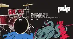 Long & McQuade MAINSTAGE 5-PIECE COMPLETE DRUM KIT offer