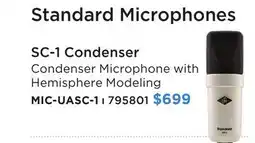 Long & McQuade STANDARD MICROPHONES SC-1 CONDENSER offer