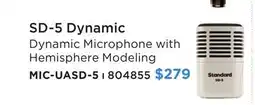 Long & McQuade DYNAMIC MICROPHONE WITH HEMISPHERE MODELING offer