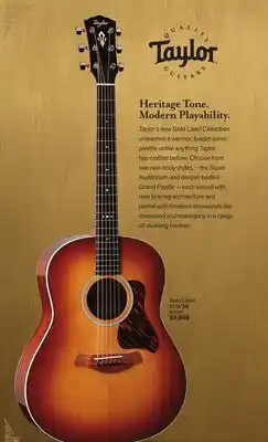 Long & McQuade TAYLOR GOLD LABEL 517E SB offer