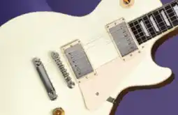 Long & McQuade GIBSON LES PAUL STANDARD 50S PLAIN TOP β CLASSIC WHITE offer