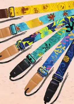 Long & McQuade UKULELE STRAPS TROPICAL ISLANDS CRUISE offer