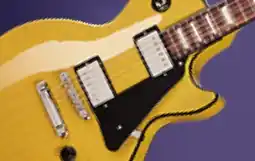 Long & McQuade LES PAUL STANDARD 50S MAHOGANY TOP – TV YELLOW offer