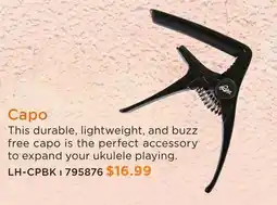 Long & McQuade CAPO offer