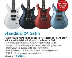 Long & McQuade STANDARD 24 SATIN offer