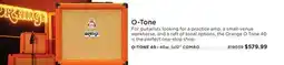 Long & McQuade ORANGE O-TONE offer