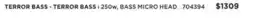 Long & McQuade ORANGE TERROR BASS TERROR BASS TERROR RANGE offer